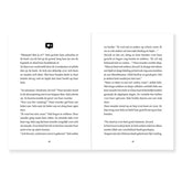 Open boekpagina’s uit het verhaal van de profeet Mohammed tijdens de Mekka periode